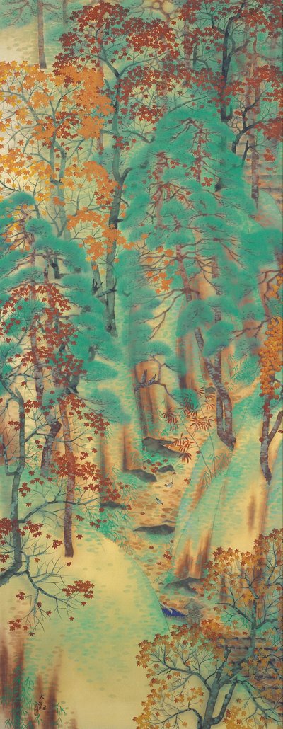 Chemin vers Atago - Yokoyama Taikan